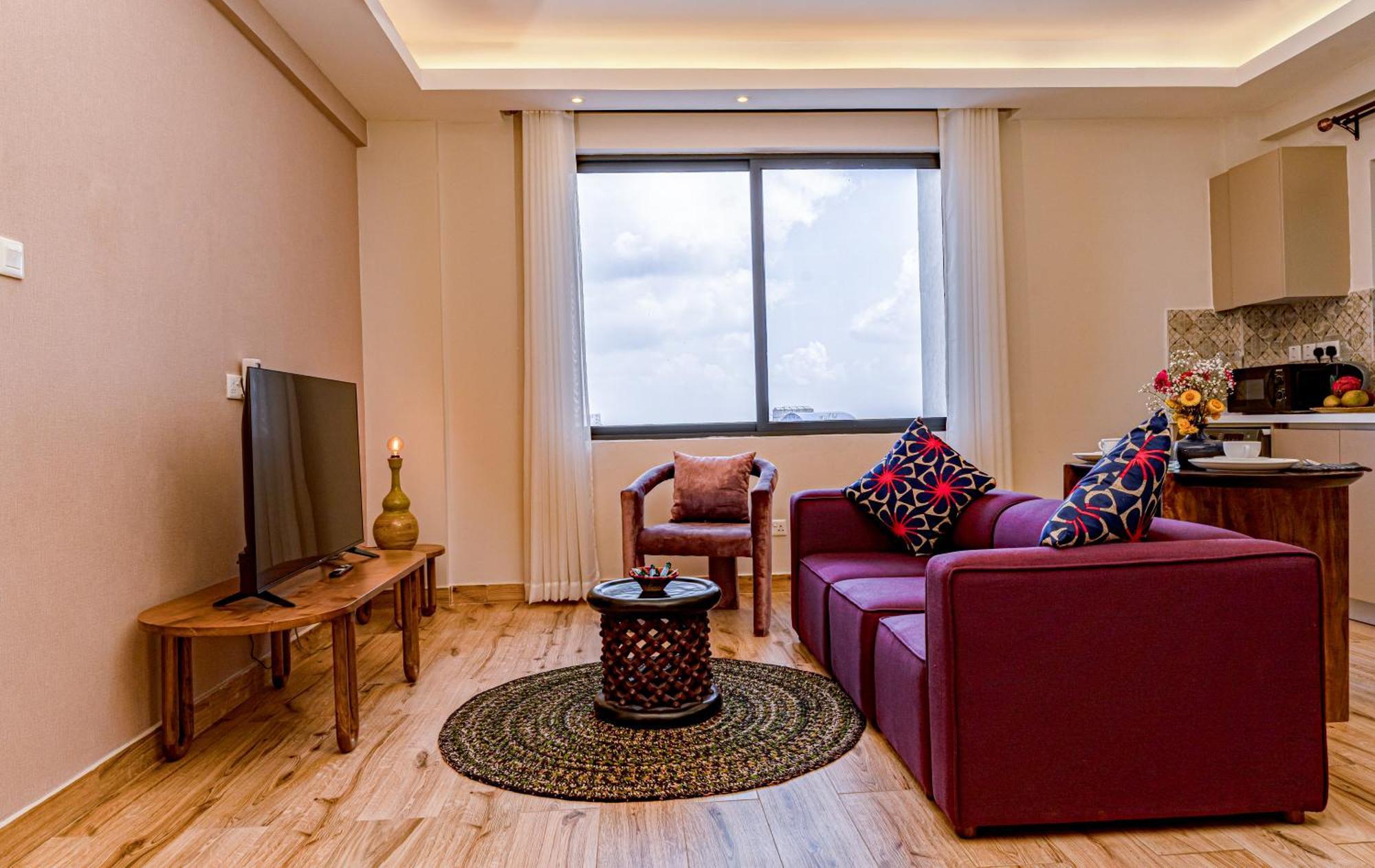 Elite One Bedroom Apartment,Swimming Pool, Gym, Workspace ,Wonderiss Homes Close Proximity To Gtc, Jw Mariott And Kempinski Найроби Экстерьер фото