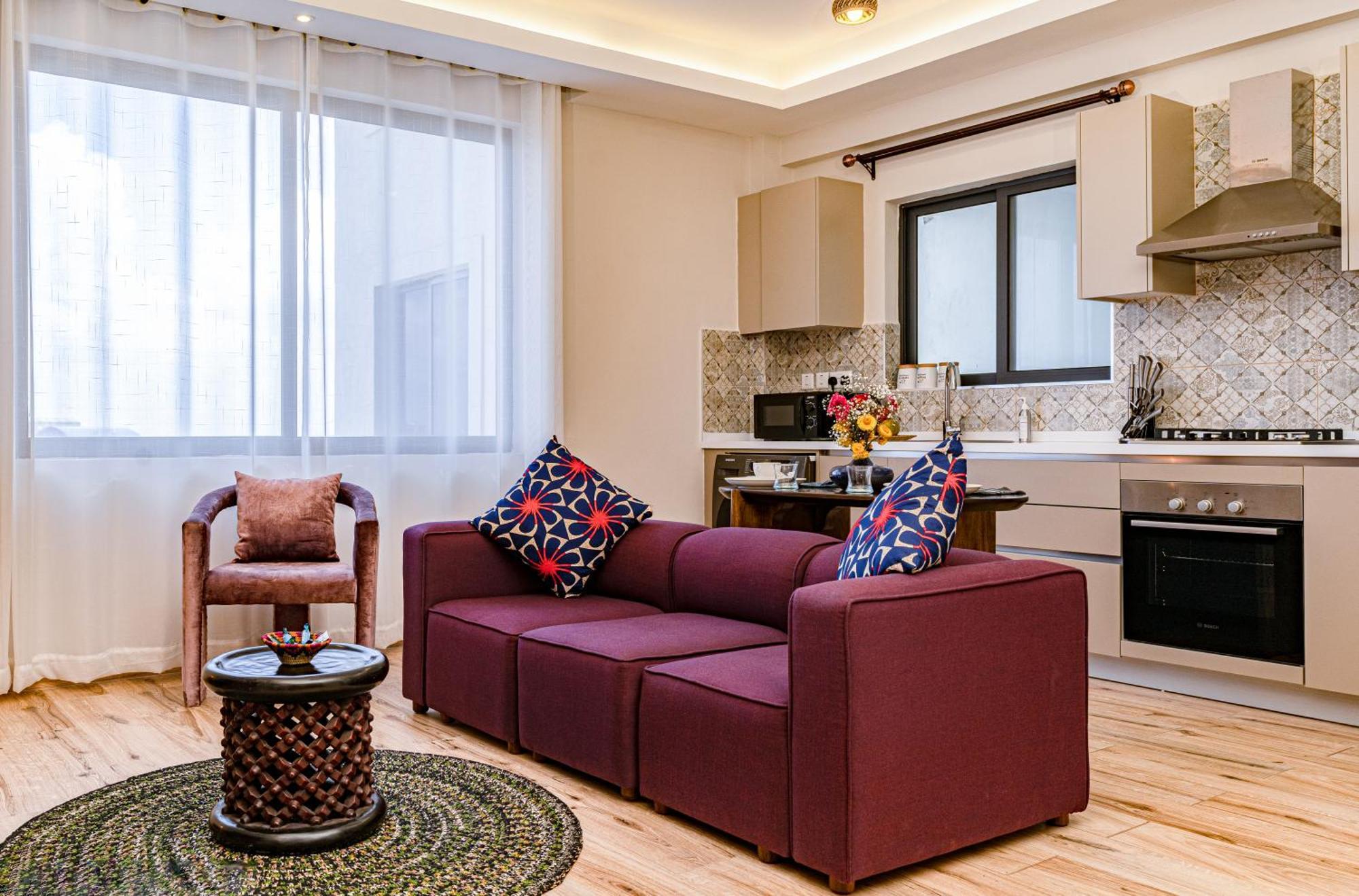 Elite One Bedroom Apartment,Swimming Pool, Gym, Workspace ,Wonderiss Homes Close Proximity To Gtc, Jw Mariott And Kempinski Найроби Экстерьер фото