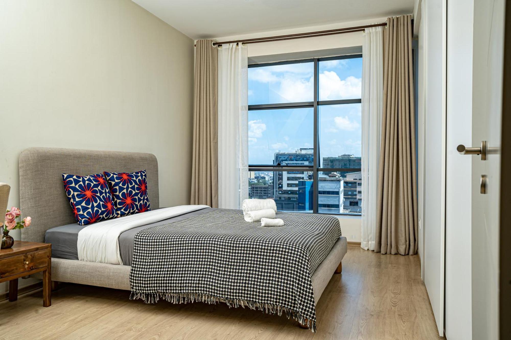 Elite One Bedroom Apartment,Swimming Pool, Gym, Workspace ,Wonderiss Homes Close Proximity To Gtc, Jw Mariott And Kempinski Найроби Экстерьер фото